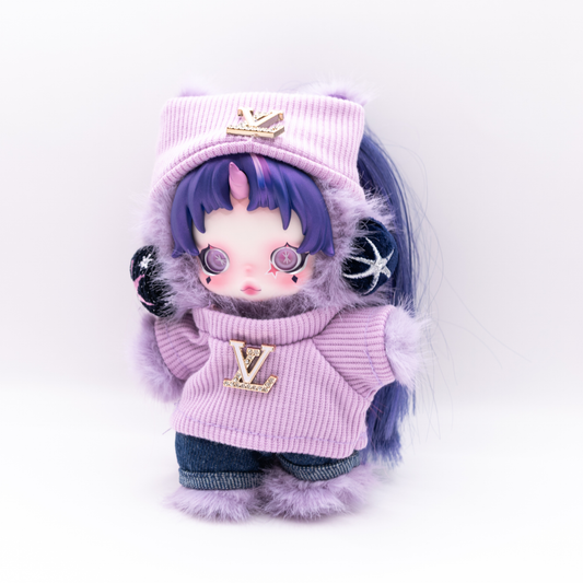 Premium Luxury Designer Inspired Doll Clothes 4-Piece Set