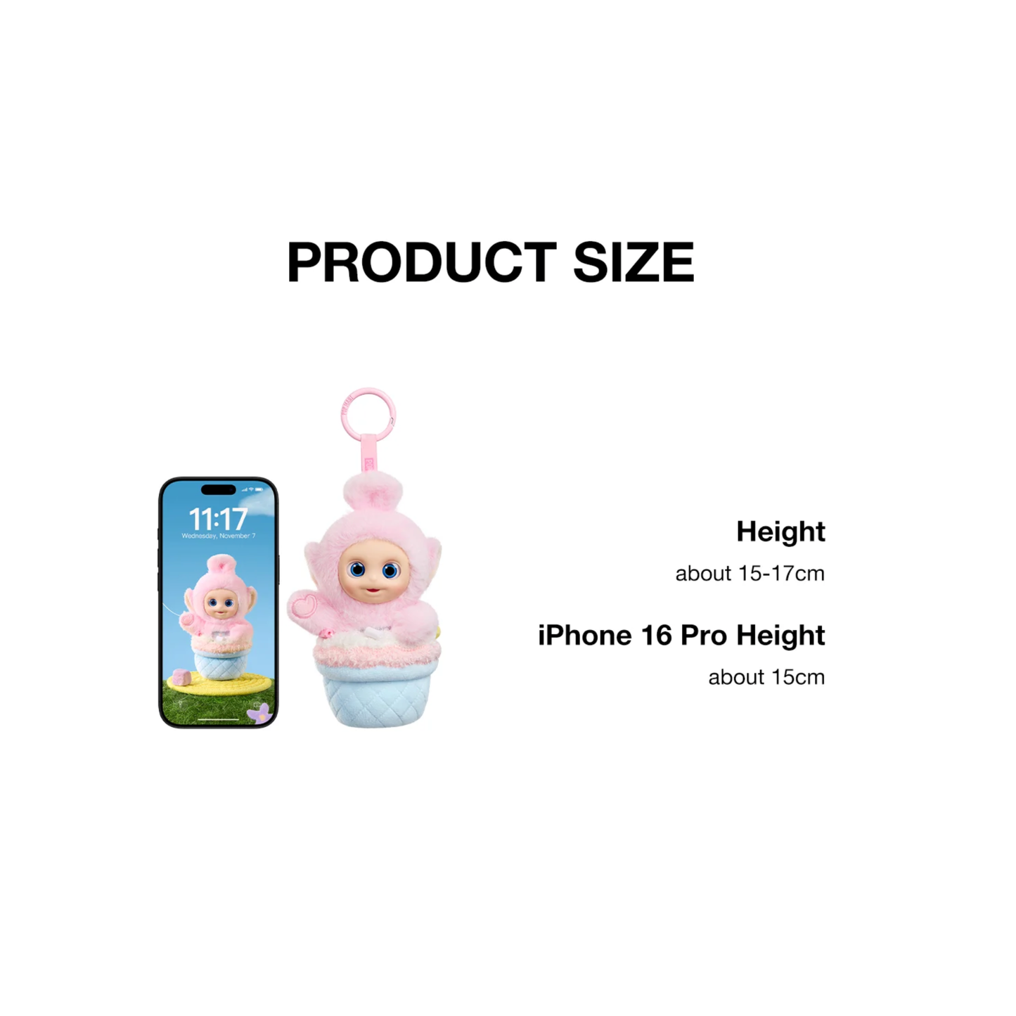 POP MART Teletubbies Afternoon Tea Diary Plush Pendants