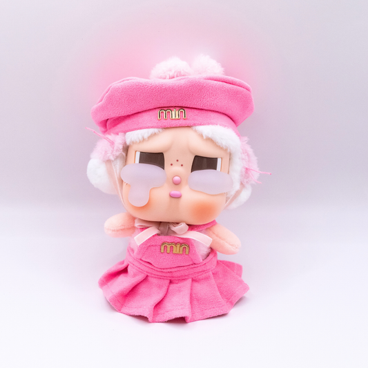 Designer-inspirierte 17cm Puppenkleidung 2-teiliges Set verschiedene Farben