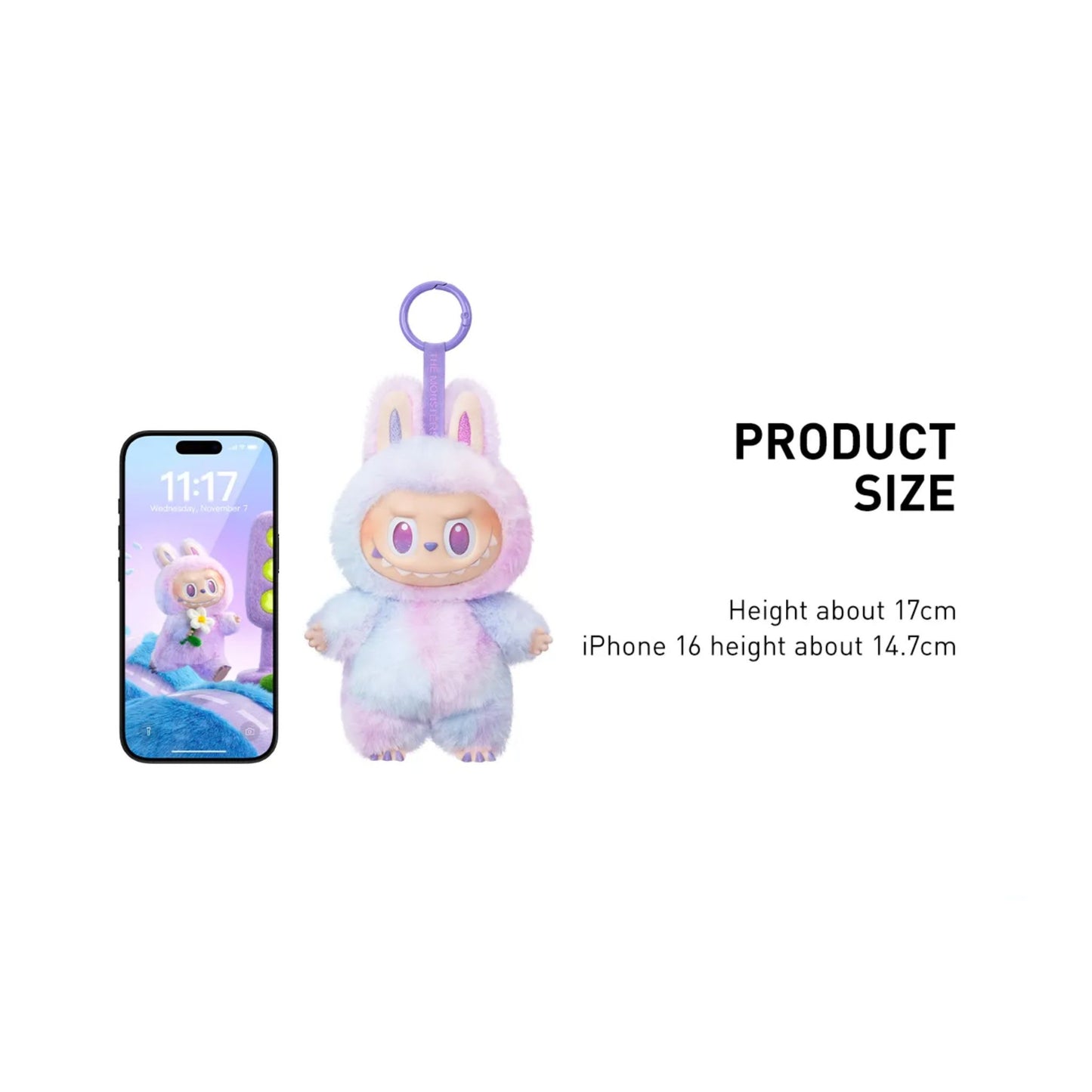 POP MART The Monsters Big Into Energy Series Plush Pendant