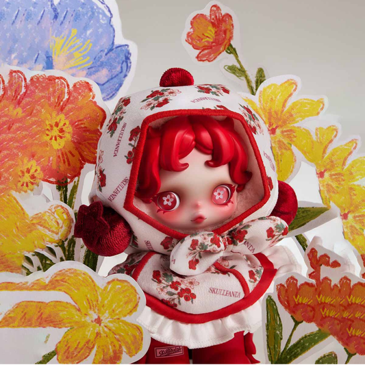 POP MART SKULLPANDA Amid Flowers Plush Pendant (Limited Edition)