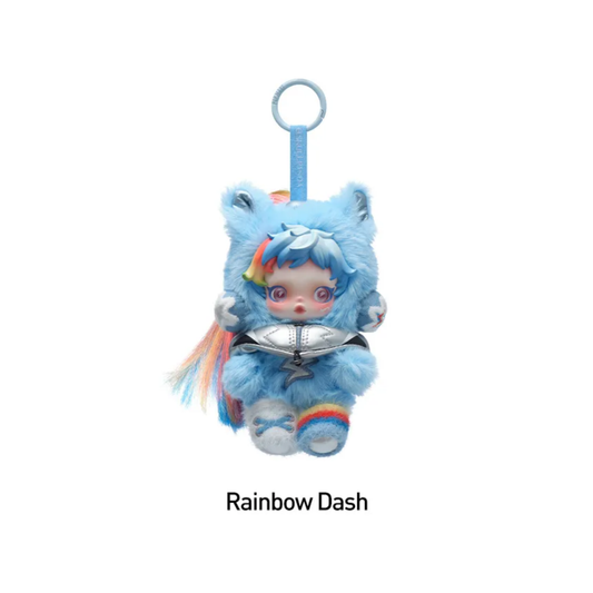 POP MART Skullpanda x My Little Pony Series Plush Doll Pendant
