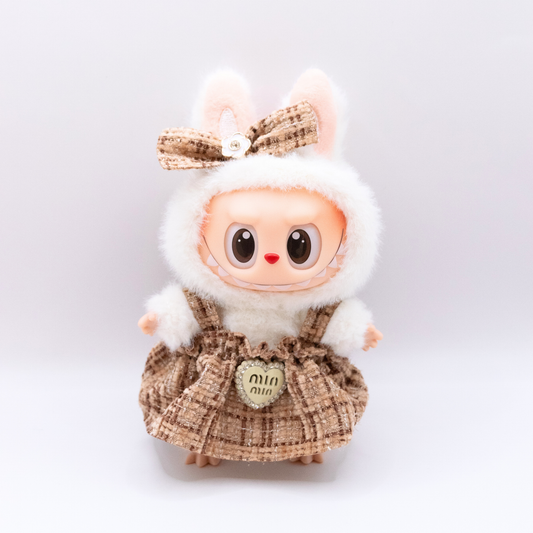 Designer-inspirierte 17cm Puppenkleidung 2-teiliges Set verschiedene Farben