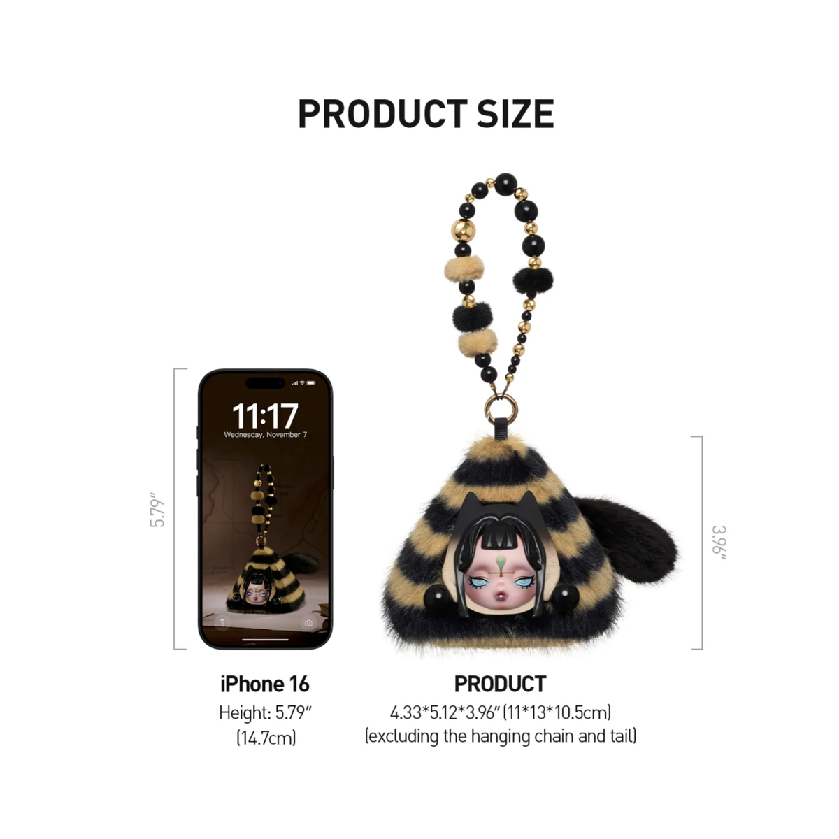 POP MART SKULLPANDA Where Time Dwells Series Mini Bag