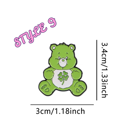 Care Bear Enamel Pins Various Designs