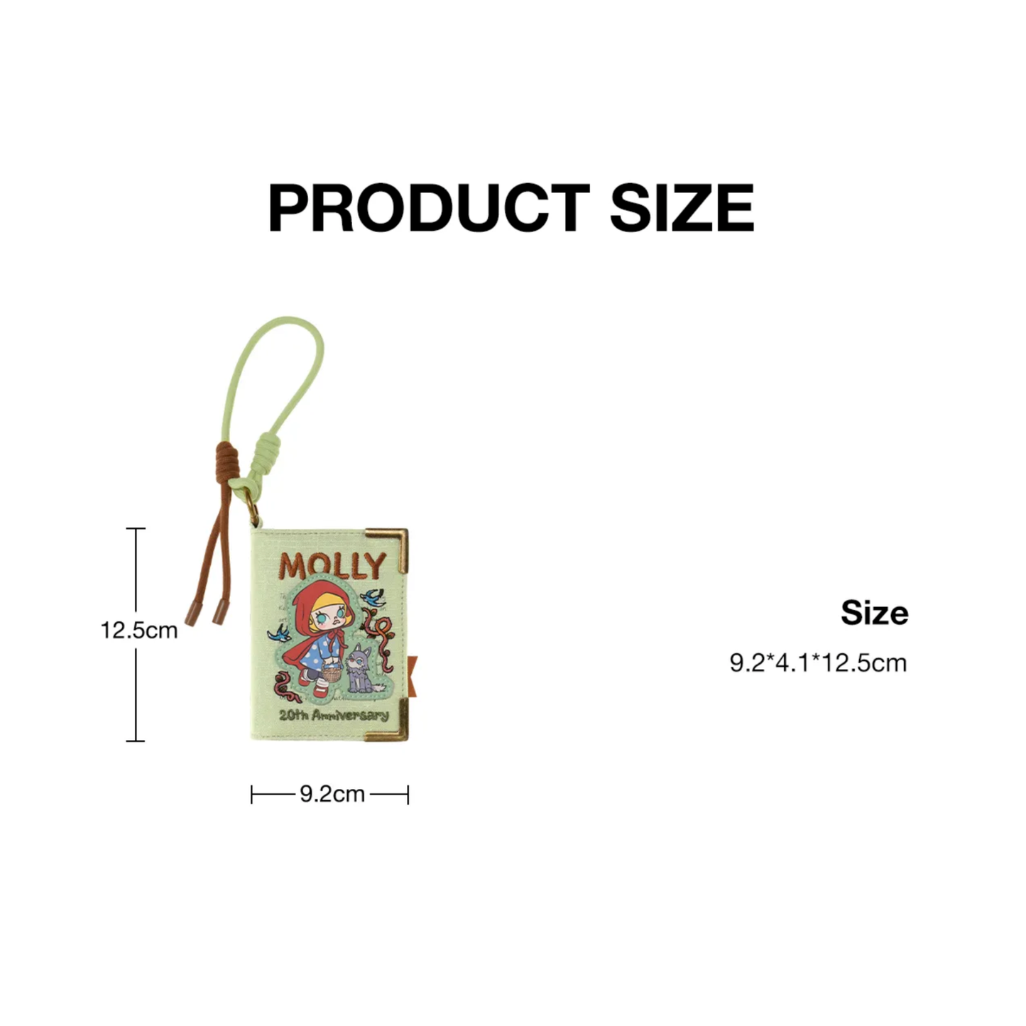 POP MART MOLLY Scenery Along The Way Mini-Erinnerungsalbum (20. Jubiläum – limitierte Edition)