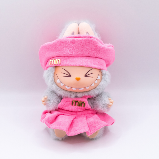 Designer-inspirierte 17cm Puppenkleidung 2-teiliges Set verschiedene Farben