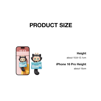 POP MART The Monsters Cat Mode On Series Fridge Magnet