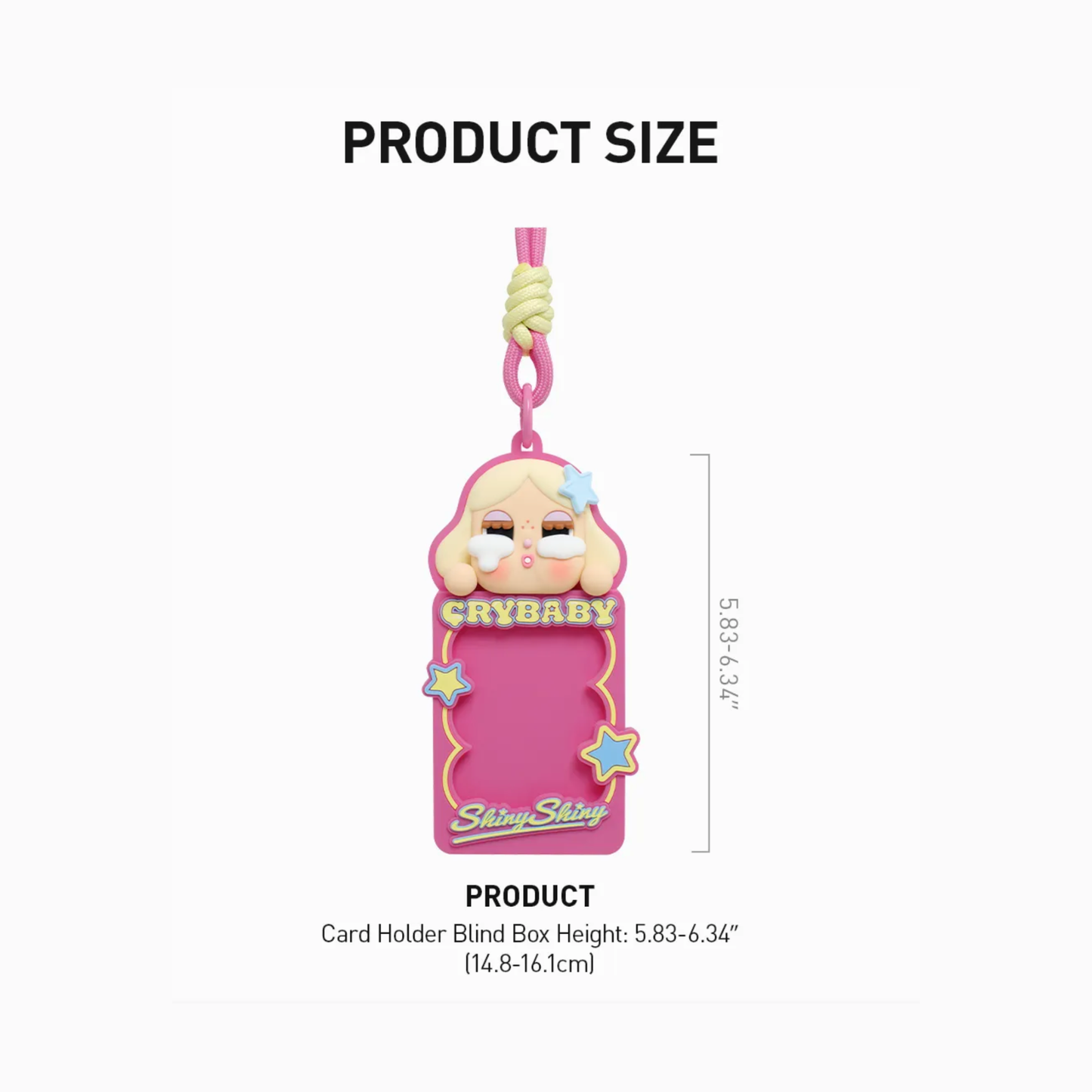 POP MART Crybaby Shiny Shiny Series Kartenhalter