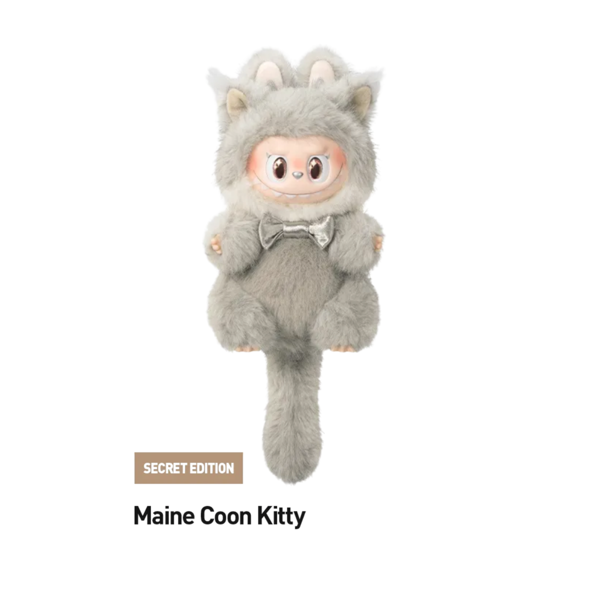POP MART The Monsters Cat Mode On Series Plush Pendant