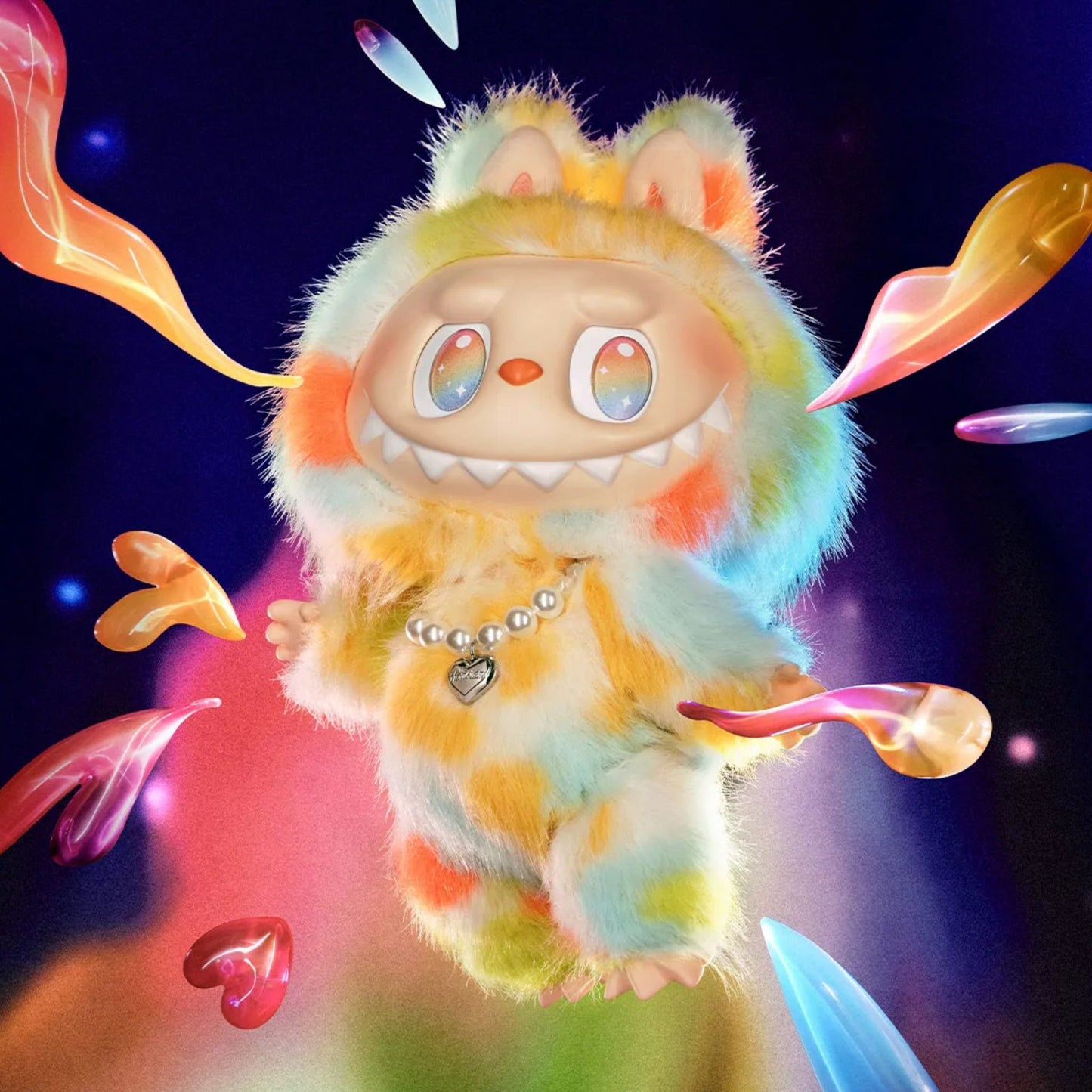 POP MART Die Monsters Big Into Energy Serie Rock The Universe Plüschpuppe