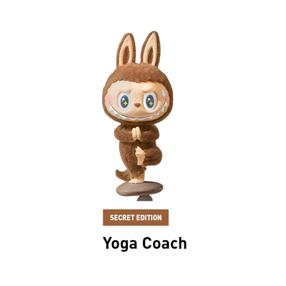 POP MART The Monsters Labubu Lazy Yoga Series Figures