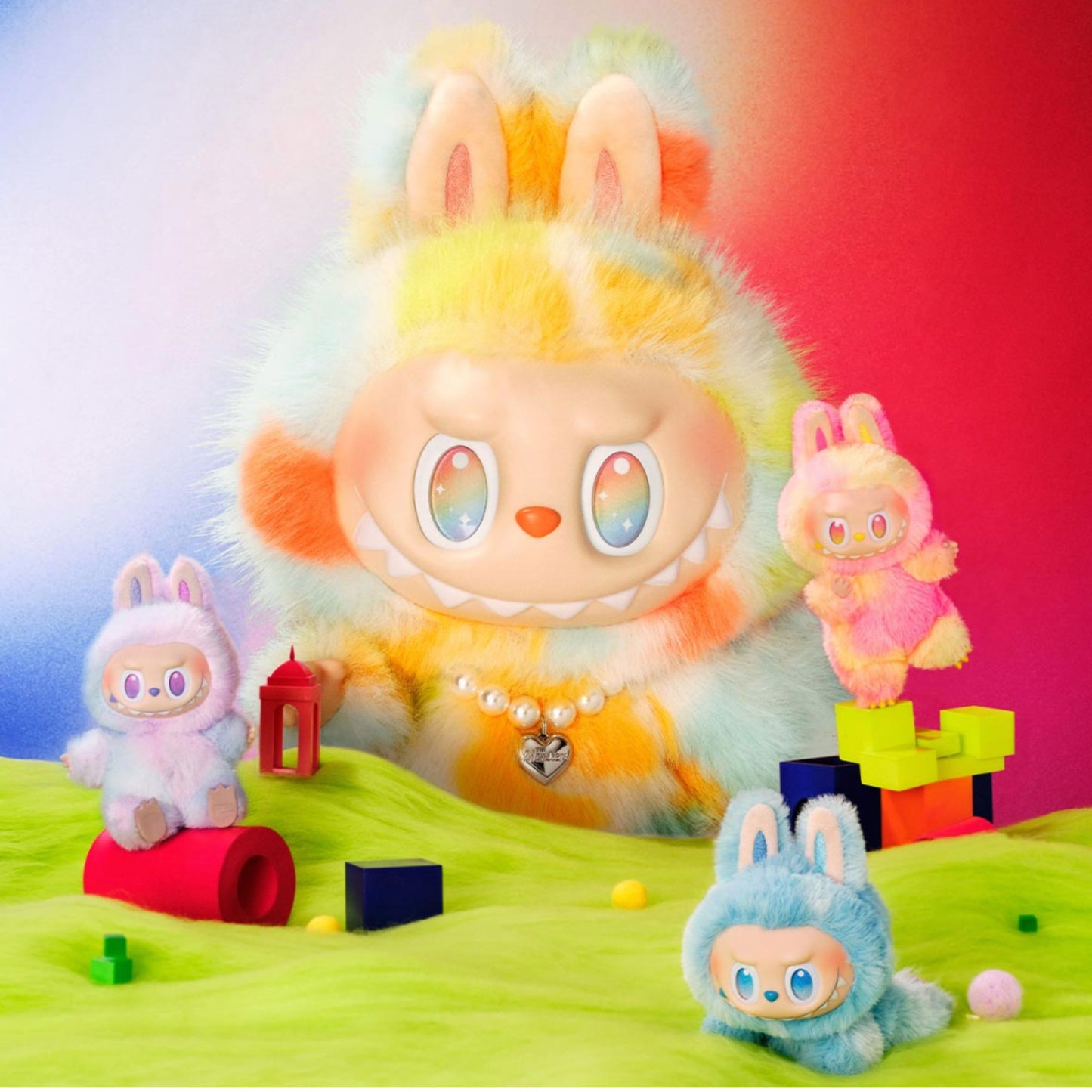 POP MART Die Monsters Big Into Energy Serie Rock The Universe Plüschpuppe