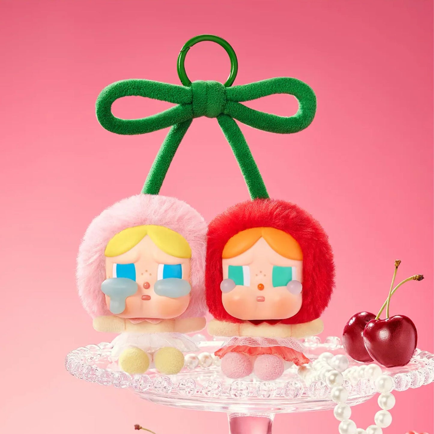 POP MART Crybaby Love You Cherry Much Plüschanhänger