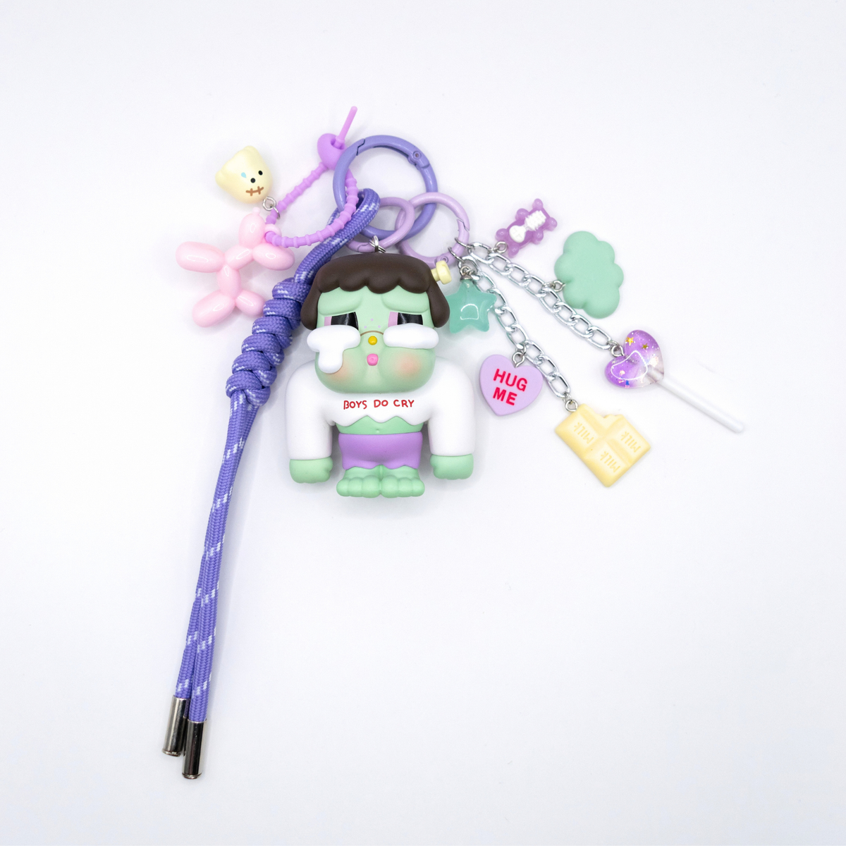 Porte-clés/Bijou de sac CRYBABY Monster Tears FAIT MAIN BIG BOY FRANKIE