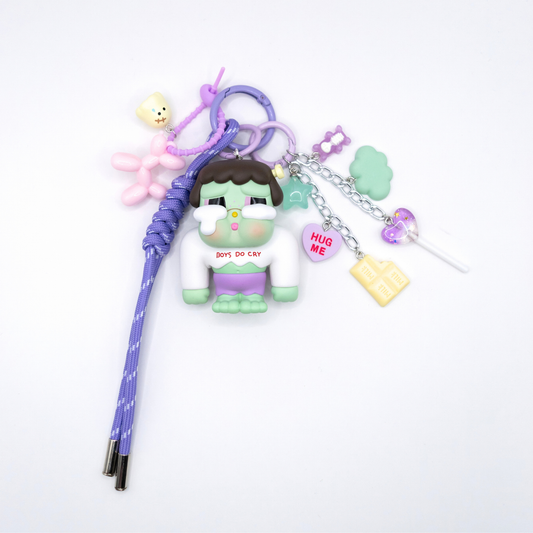 Porte-clés/Bijou de sac CRYBABY Monster Tears FAIT MAIN BIG BOY FRANKIE