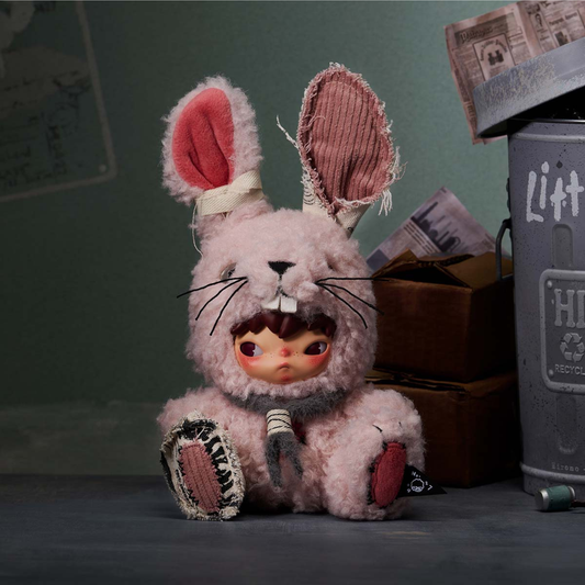 POP MART HIRONO Little Hare Plush Doll Pendant (Limited Edition)