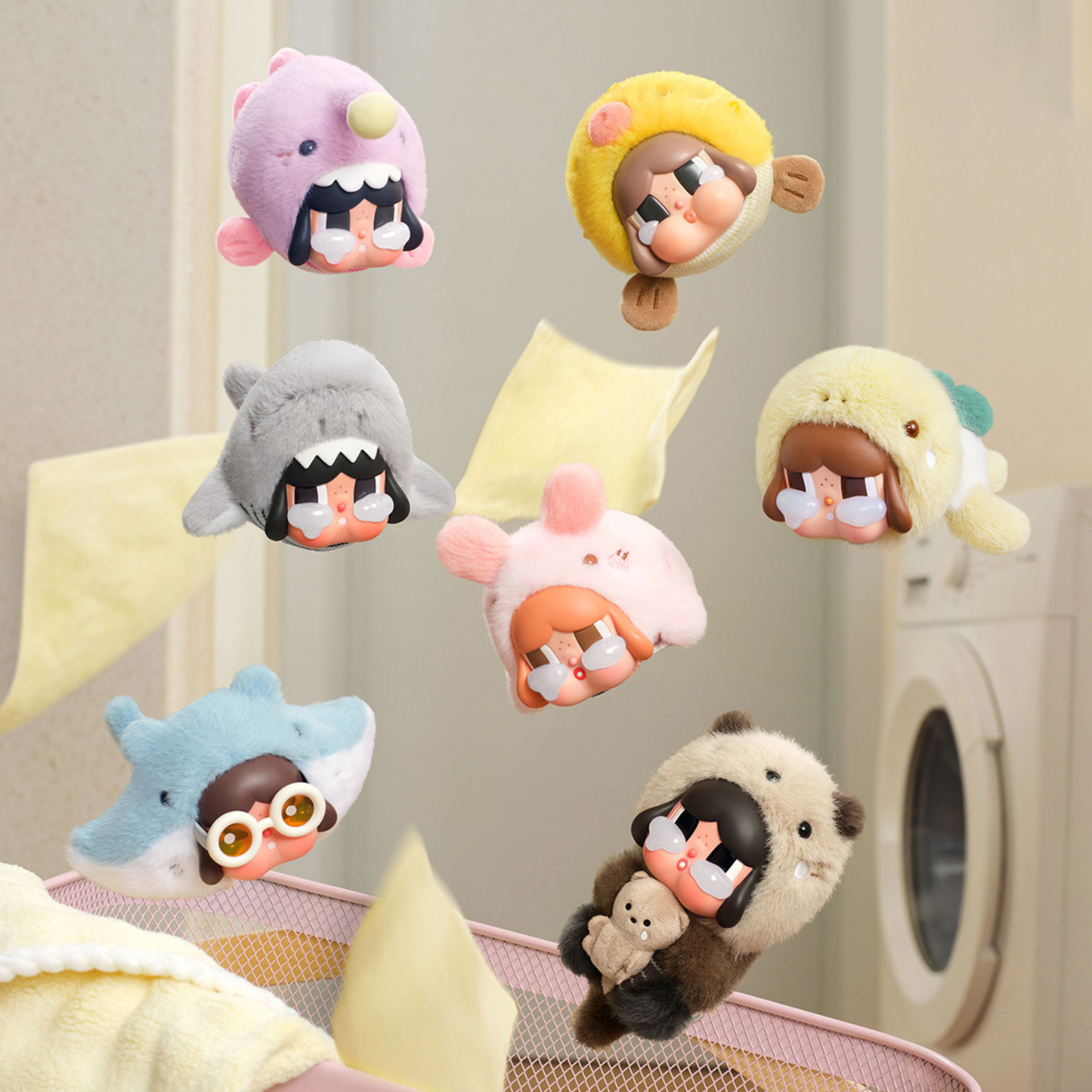POP MART Crybaby Cry Me An Ocean Series Plush Pendant