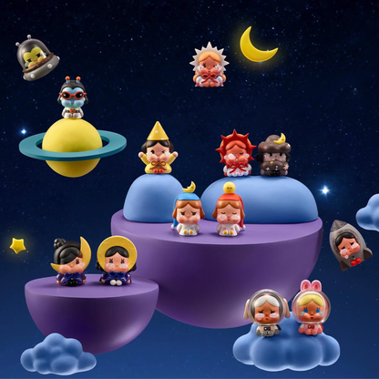 POP MART Crybaby Crying To The Moon Sitzende Figurenserie