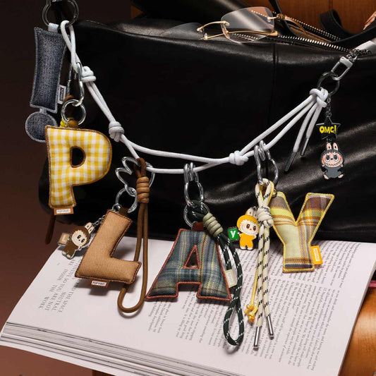 POP MART THE MONSTERS Labubu Pin for Love Series Letter Pendants