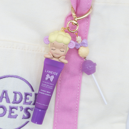 Handmade SONNY ANGEL Dreaming Hippers Series Sheep Keychain Lip Charm