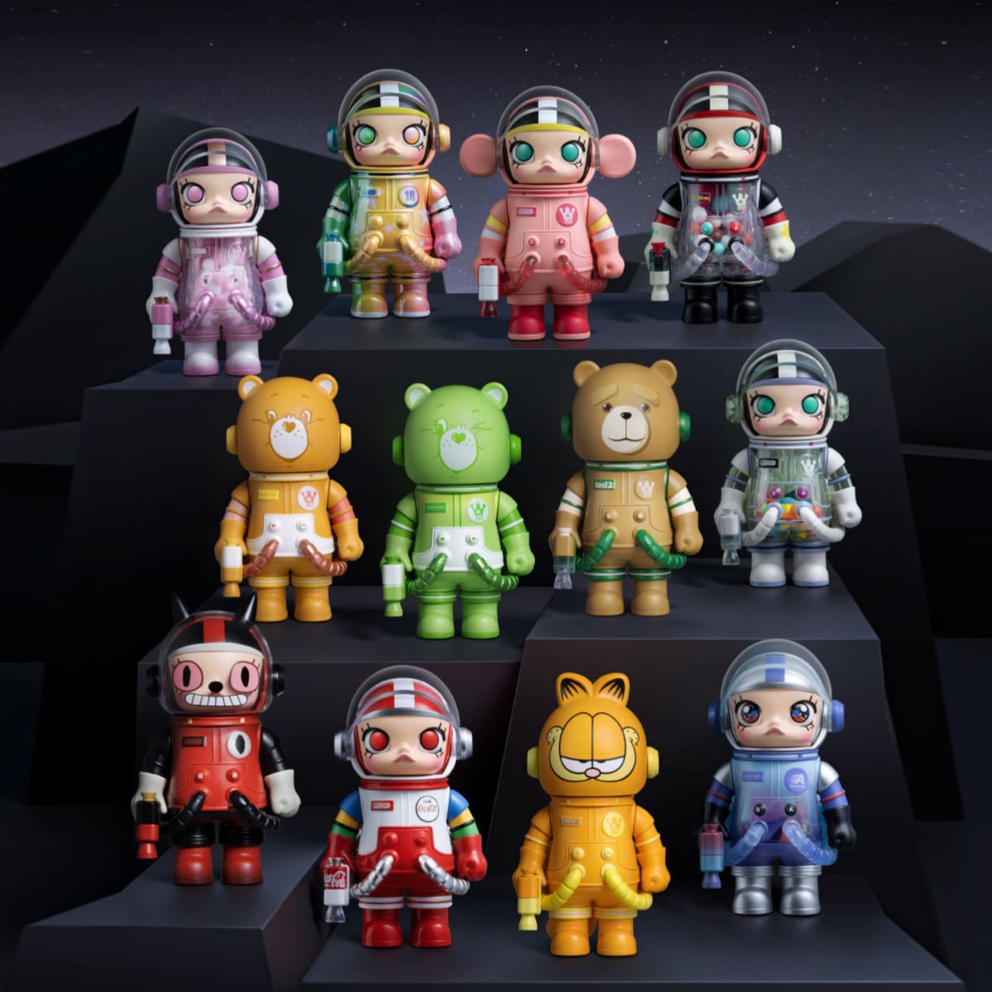 POP MART MEGA SPACE MOLLY 100% Series 3 Figures