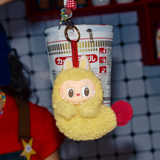 POP MART THE MONSTERS Labubu Wacky Mart Series Shrimp Earphone Bag
