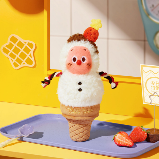 POP MART Twinkle Twinkle Snowman Gelato Pendant (Moon Gelato Series)