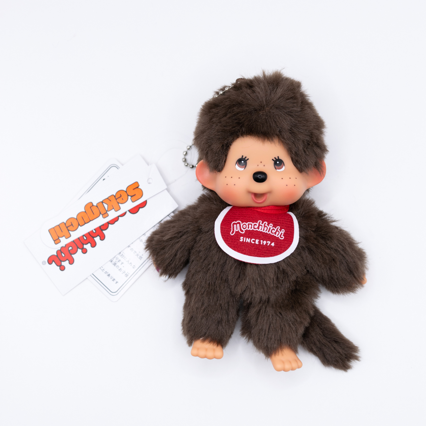 Monchhichi Classic Brown 15cm Plush Pendant