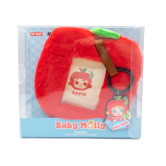 POP MART Baby Molly Plush Photo Frame (Apple)