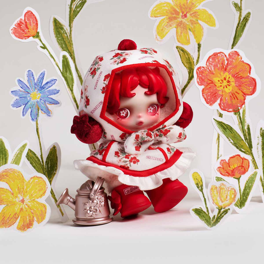 POP MART SKULLPANDA Amid Flowers Plush Pendant (Limited Edition)