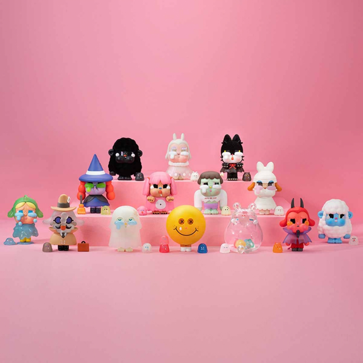 Figurines POP MART de la série Crybaby Monster Tears