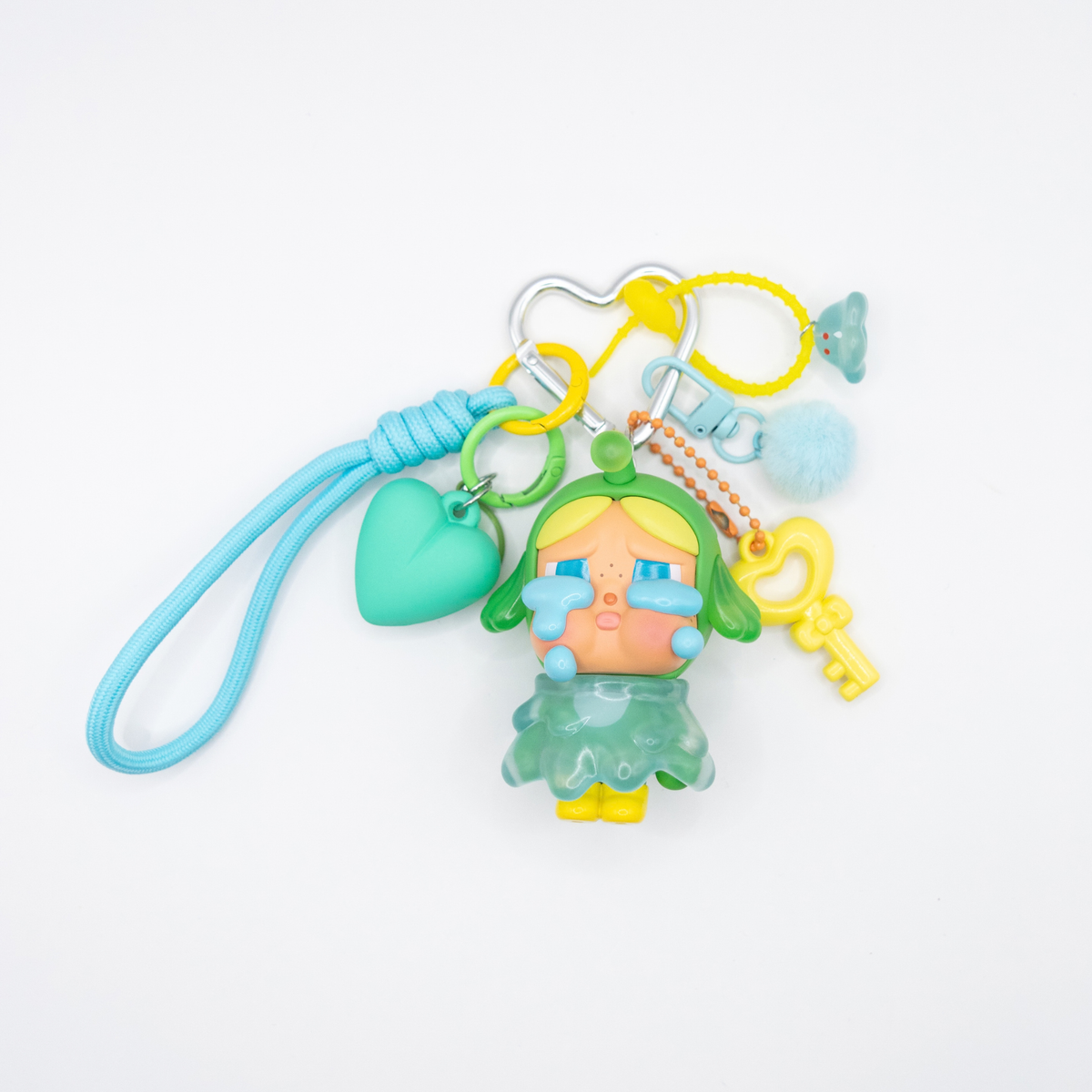 HANDMADE CRYBABY Monster Tears SEA MONSTER Bag Charm Keychain