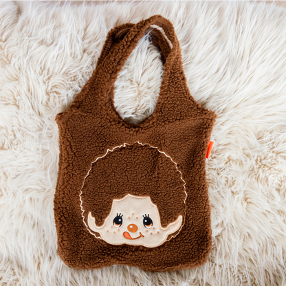 Monchhichi Weiche Flauschige Umhängetasche