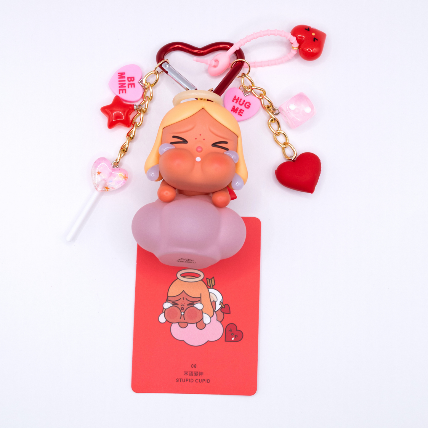 Handmade CRYBABY Stupid Cupid Keychain and Bag Charm