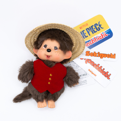 Monchhichi x One Piece Plush Pendant Limited Edition