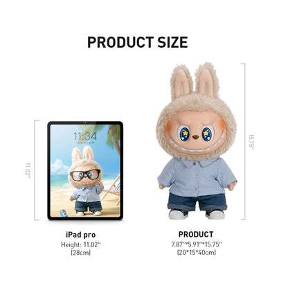 POP MART The Monsters Flip With Me Plush Doll