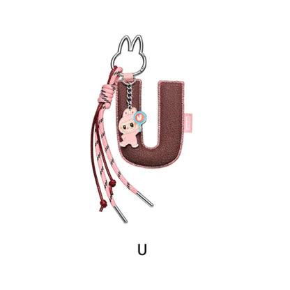 POP MART THE MONSTERS Broche Labubu pour la série Love Pendentifs Lettre