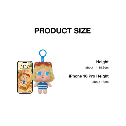 POP MART CRYBABY Vacation Mode On Series Plush Pendant