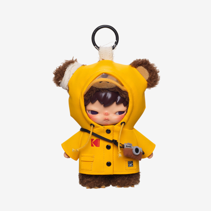 POP MART Hirono x Kodak Click Bear Plush Doll Pendant (Limited Edition)