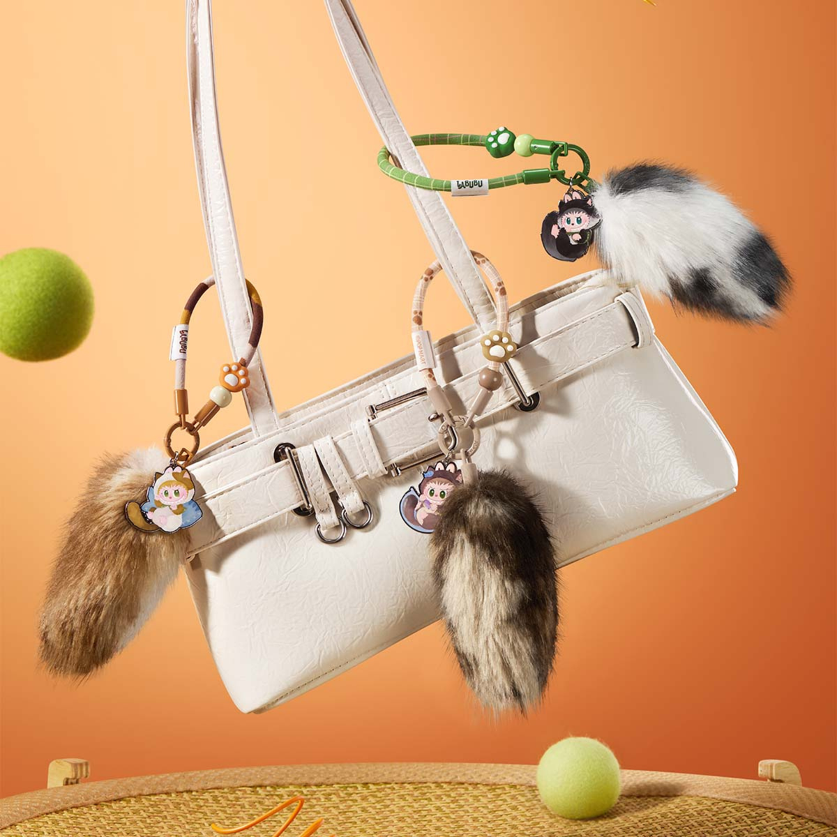 POP MART The Monsters Cat Mode On Series Pendant