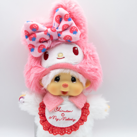 Monchhichi Chimutan x My Melody Plush Pendant