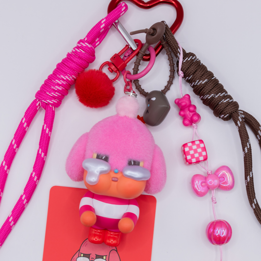 Handmade CRYBABY Stolen Heart Keychain and Bag Charm