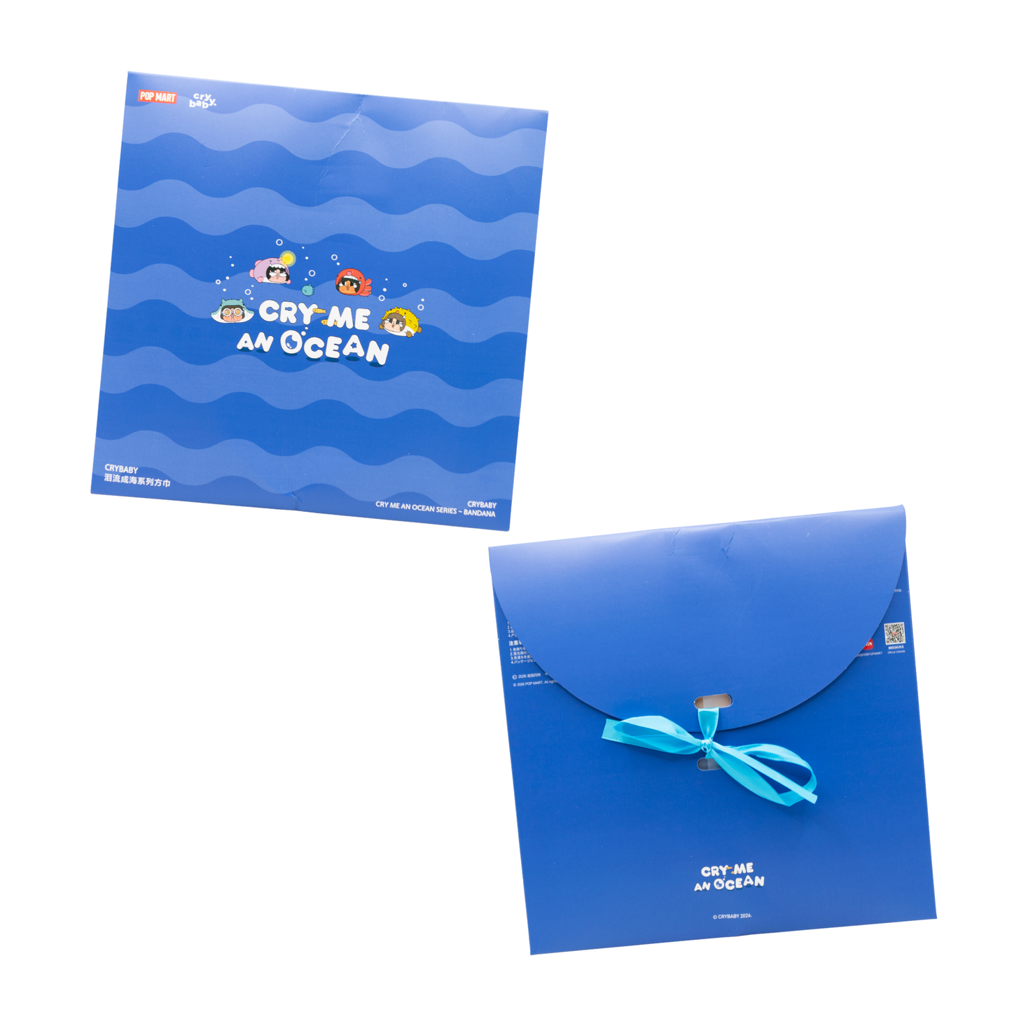 POP MART CRYBABY Cry Me An Ocean Series Bandana