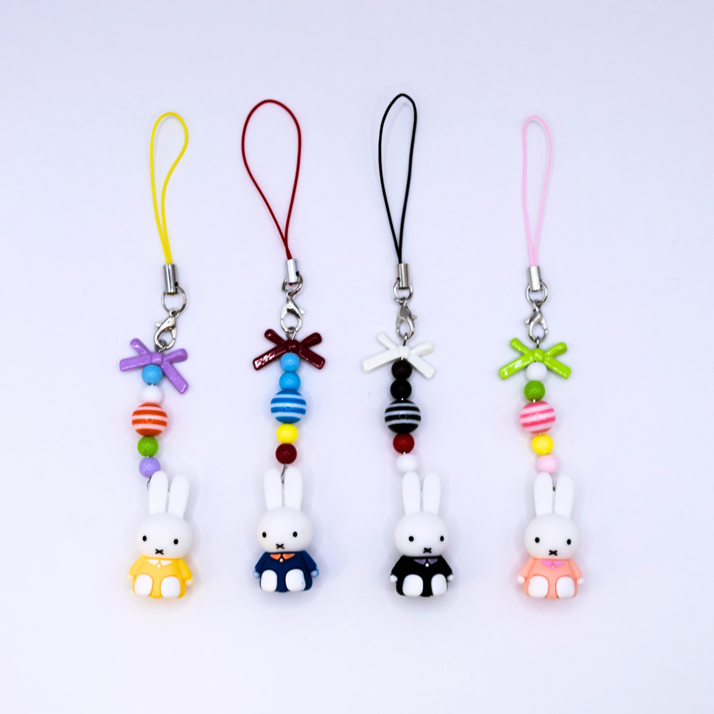 Handgemachter MIFFY Handy-Anhänger Verschiedene Farben