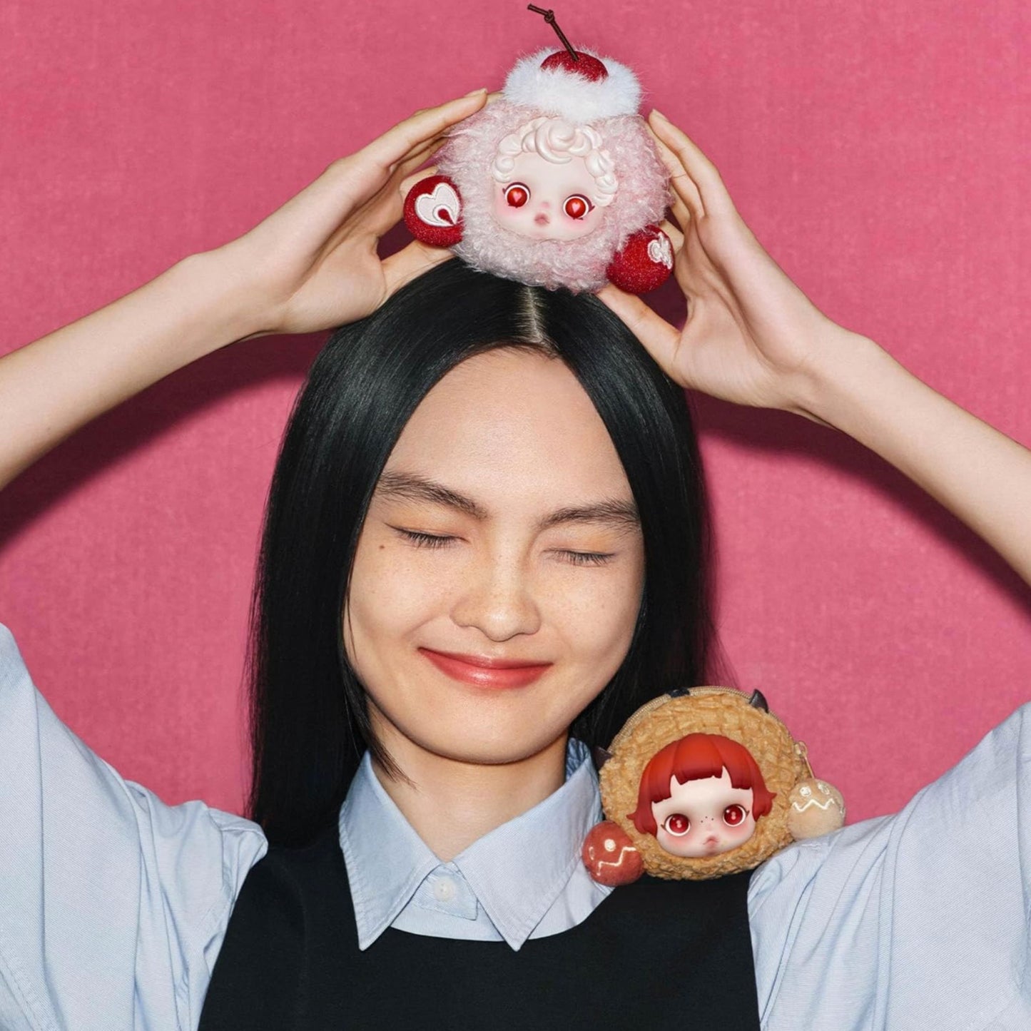 POP MART Skullpanda You Found Me Series Earphone Bag