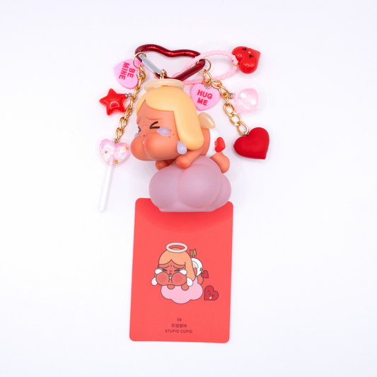 Handmade CRYBABY Stupid Cupid Keychain and Bag Charm