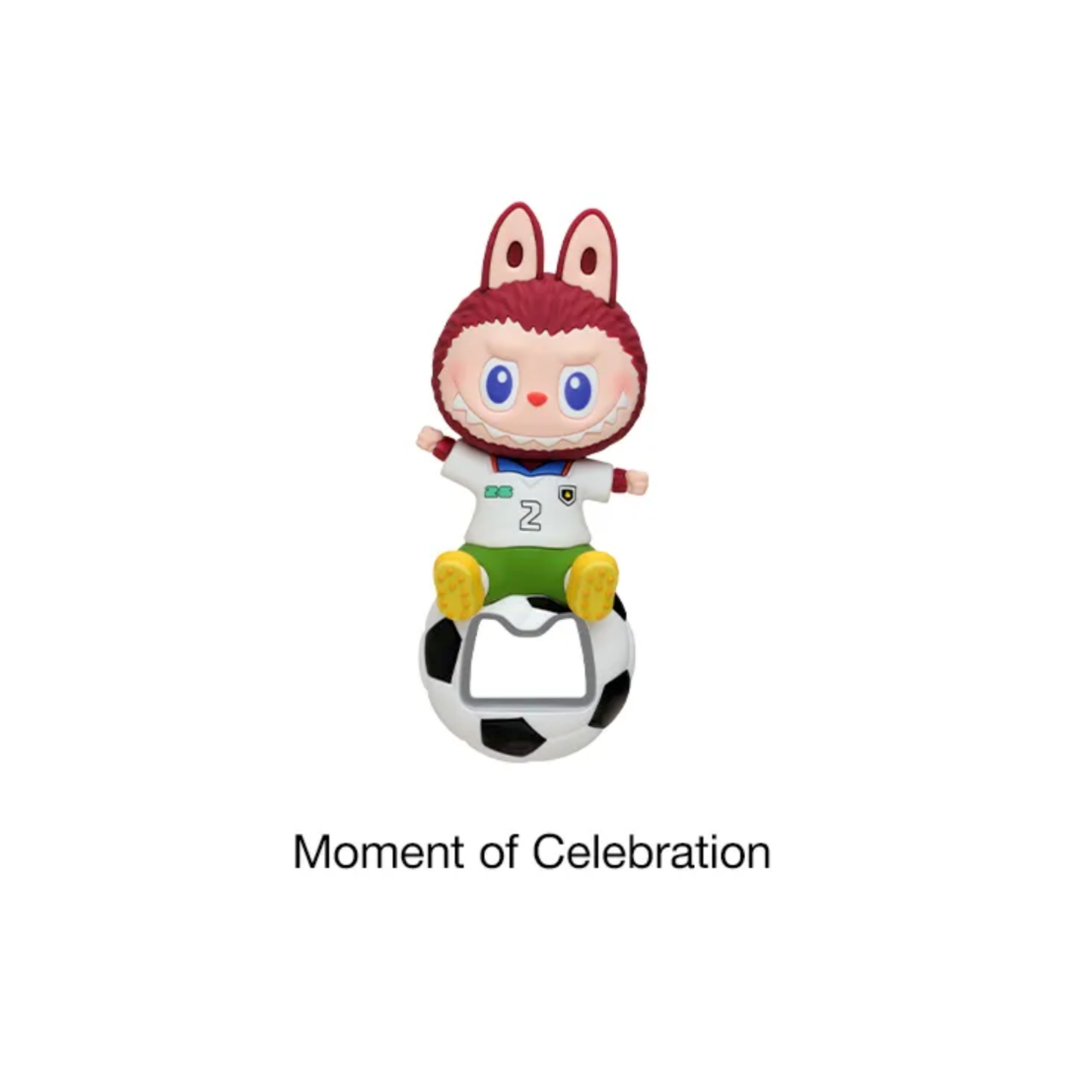 POP MART The Monsters × FIFA Series Bottle Opener Fridge Magnet