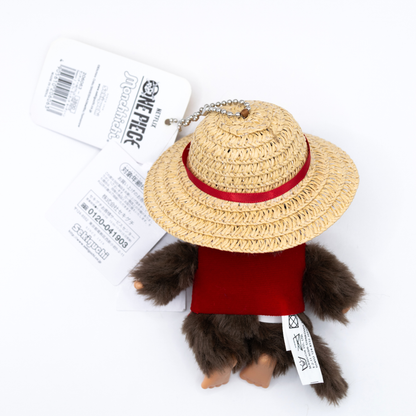 Monchhichi x One Piece Plush Pendant Limited Edition