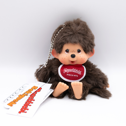 Monchhichi Classic Brown 15cm Plush Pendant